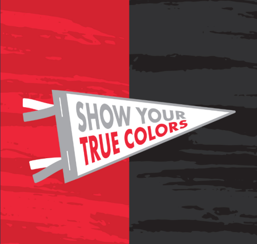 Show your true colors banner